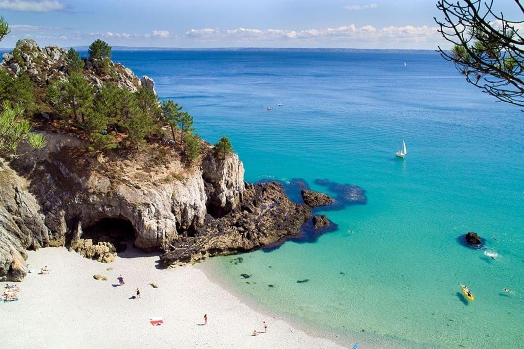 Maison Residence Odalys A Morgat En Bretagne Sur La Presqu'Ile De Crozon Situee A 800 M De La Mer Piscine Chauffee Travaux Piscine Debut Du 1 Er Juin Au 15 Juin 2025 Exterior foto