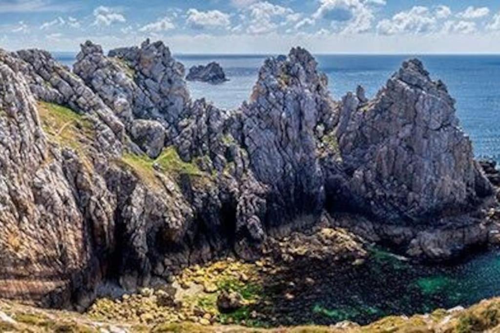 Maison Residence Odalys A Morgat En Bretagne Sur La Presqu'Ile De Crozon Situee A 800 M De La Mer Piscine Chauffee Travaux Piscine Debut Du 1 Er Juin Au 15 Juin 2025 Exterior foto