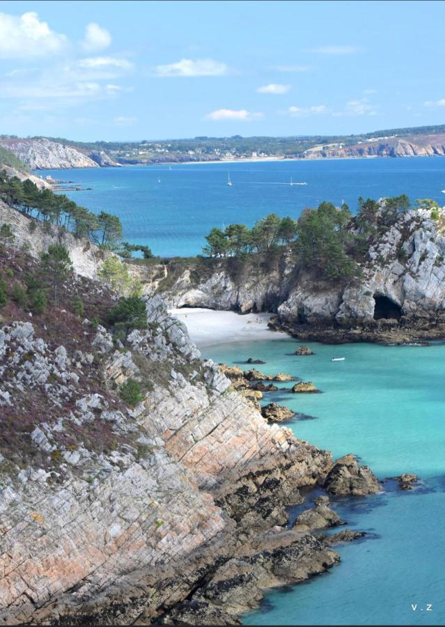 Maison Residence Odalys A Morgat En Bretagne Sur La Presqu'Ile De Crozon Situee A 800 M De La Mer Piscine Chauffee Travaux Piscine Debut Du 1 Er Juin Au 15 Juin 2025 Exterior foto